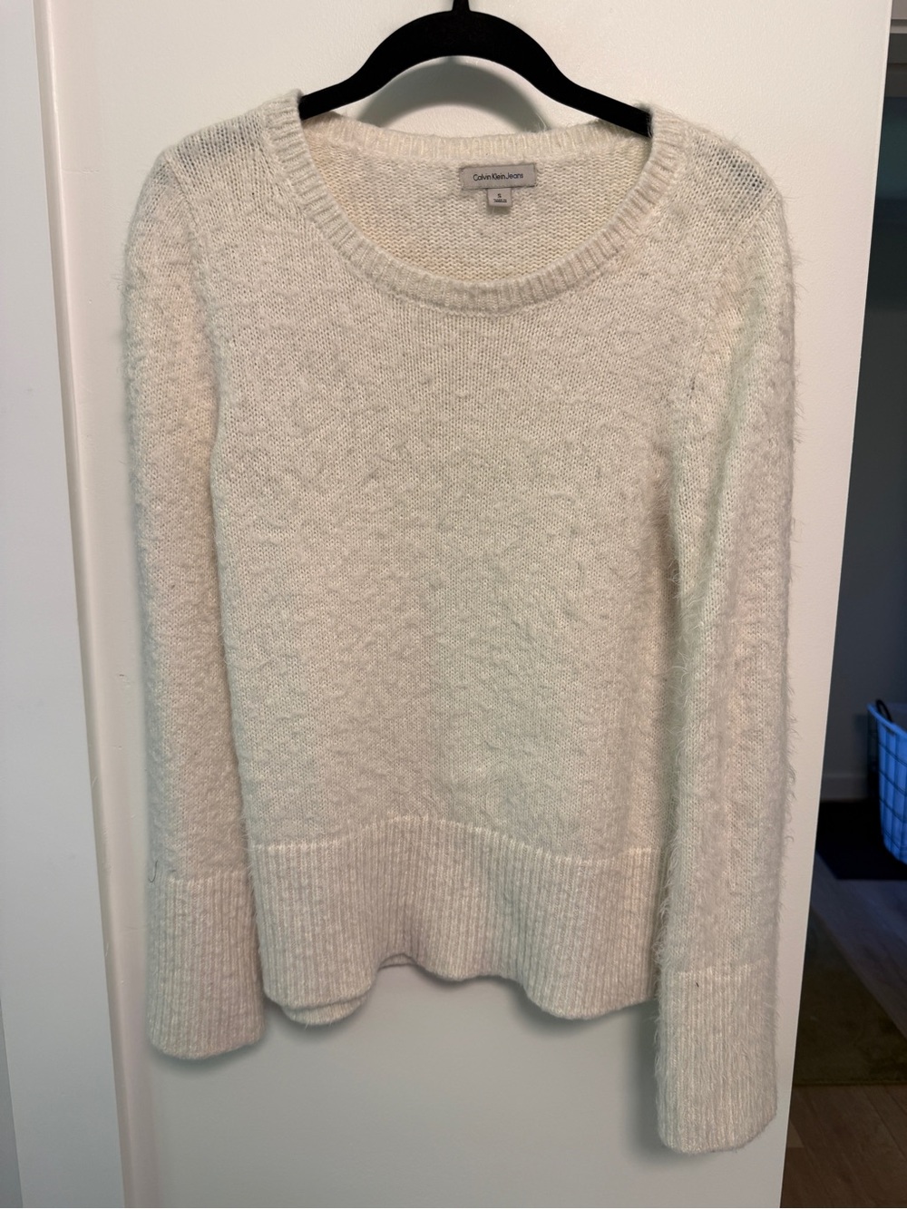 Calvin Klein Soft Cream Crewneck Sweater